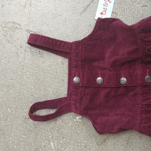 NEW! Girls' Corduroy Skirtall (Dress, Skirt, Overalls) - Cat & Jack - Picture 3 of 13